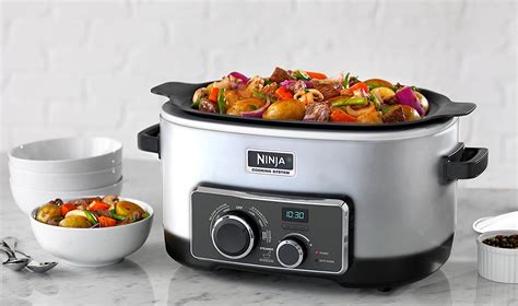 Ninja 6-quart 4-in-1 Slow Cooker Cooking System Now Only $104.99 for ...