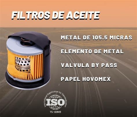 Filtro De Aceite Dodge Caliber Fusion Hommer Mercado Libre