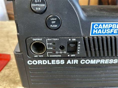 Campbell Hausfeld Cordless Air Compressor Lee Real Estate Auction