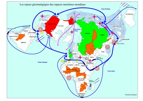 Les Enjeux G Ostrat Giques Des Espaces Maritimes Mondiaux