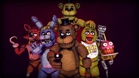 Fnaf Generations Fnaf Speedart Sfm Youtube