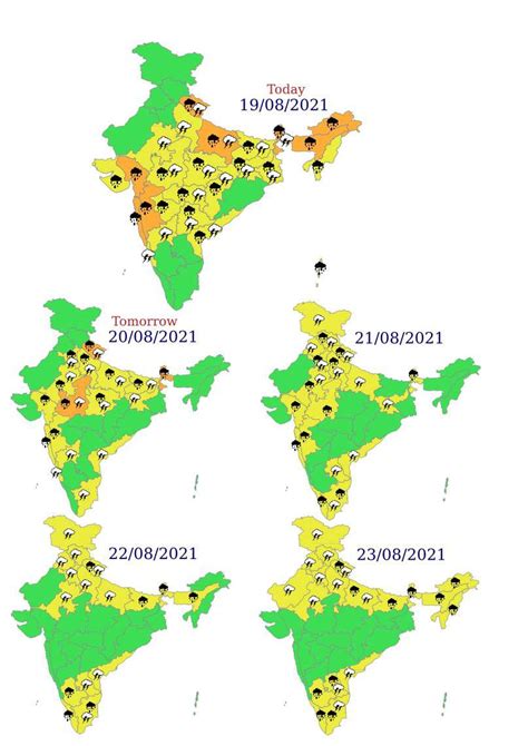 India Meteorological Department On Twitter Enhanced Rainfall Activity