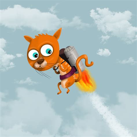 Gato Volador Domestika