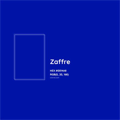 About Zaffre - Color meaning, codes, similar colors and paints ...