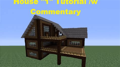 Blue Wood Minecraft House - Pixel Art Grid Gallery