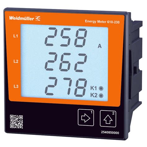 Weidmuller Energy Meter 610 230 Tro Pacific