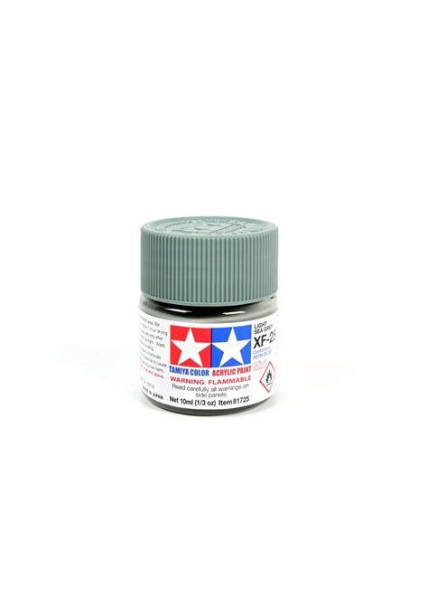 Tamiya 81725 XF 25 Light Sea Grey 10ml Acrylic Hub Hobby