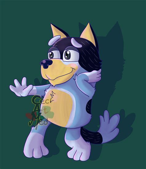 Bandit Heeler By Ceciartmed On Deviantart