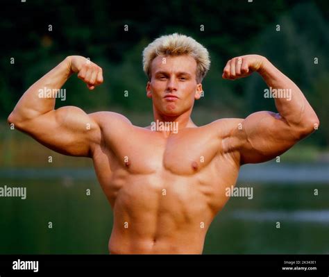 Bodybuilder Power Athlete Definition Stock Photo Alamy