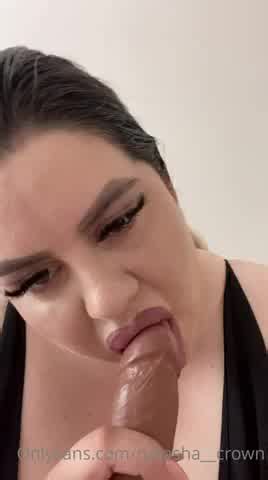 Humungous Butt Natasha Crown Sucking And Fellating Black Dildo Hotntubes