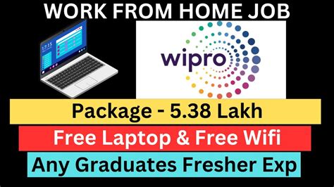 Wipro Hiring Fresher Work From Home Jobs Package 538 Lpa Latest Jobs 2023 Wfh Wipro