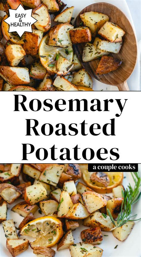 Rosemary Roasted Potatoes Best Flavor A Couple Cooks