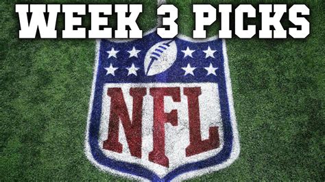 Nfl Week Picks Youtube