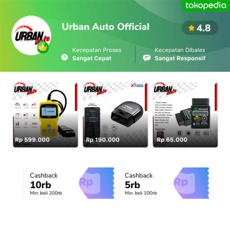 Toko Urban Auto Official Online Produk Lengkap Harga Terbaik