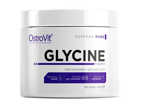 OSTROVIT Supreme Pure Glycine 200 G OstroVit Sport Sklep EMPIK