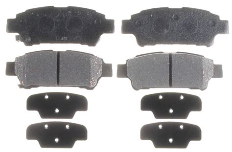 Acdelco Gold Ceramic Brake Pad Set Fits Select Toyota Sienna