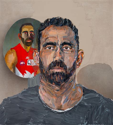 Adam Adam Goodes National Portrait Gallery