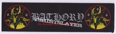 Bathory In Conspiracy With Satan Patch 23 Cm TShirtSlayer