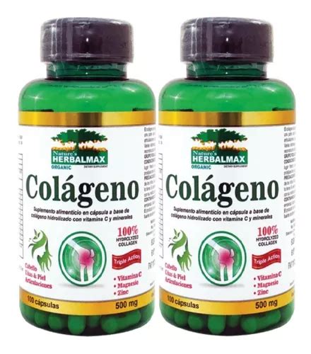 Col Geno Hidrolizado Vitamina C Zinc Promo Frascos Env O Gratis