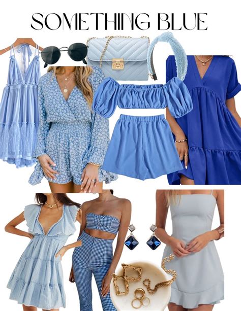 Something Blue Bachelorette Party Theme In Bachelorette Outfits