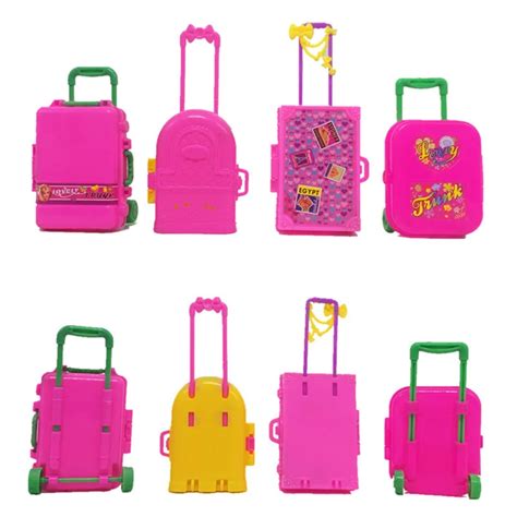 Buy 4 Pcs Lot New Bag Luggage For Barbie Doll