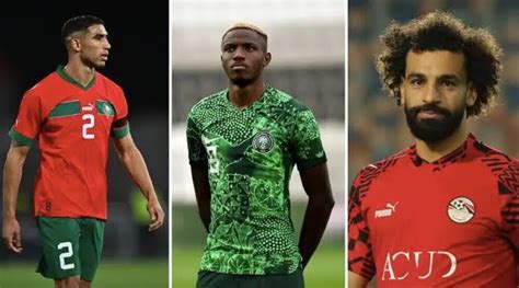 Osimhen To Battle Salah Hakimi For Caf Player Of The Year Award The