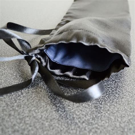 Dildo Storage Bag BDSM Toy Bag Black Satin Bag BDSM Gift