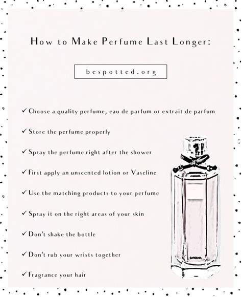 How To Make Perfume Last Longer 10 Easy Practical Tips In 2021