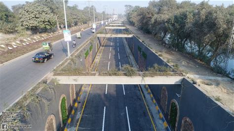 Punjab S Longest Underpass Inaugurated In Lahore