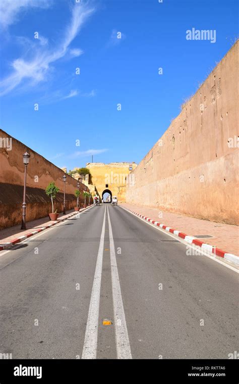 Imperial City Meknes Morocco Africa Stock Photo Alamy