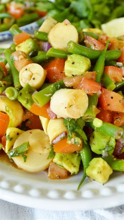 Ensalada De Ejotes Con Palmitos La M S Rica De Todas Receta