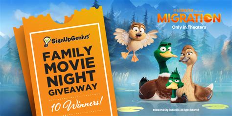 Family Movie Night Giveaway to Celebrate Migration