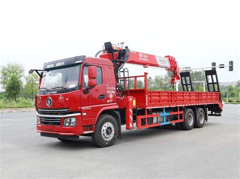 Shacman Automobile X Truck Mounted Crane Ton Straight Arm Crane