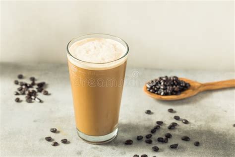 Frothy Cold Brew Nitro Coffee Stock Image Image Of Brew Fresh