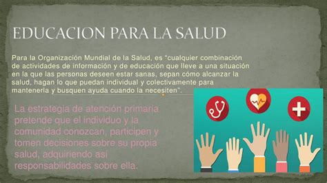 Educaci N Para La Salud