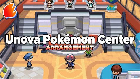 Unova Pokémon Center Arrangement Pokémon Black And White Youtube