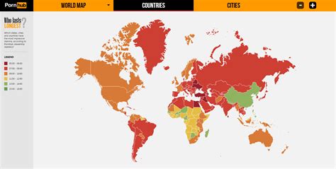 This Pornhub Infographic Tells You Which Countries Have The Best Sexual Stamina Metro News