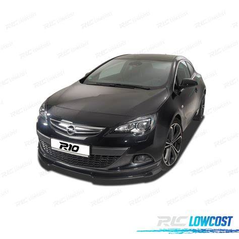 Lip Spoiler Frontal Para Opel Astra J Gtc Opc Line