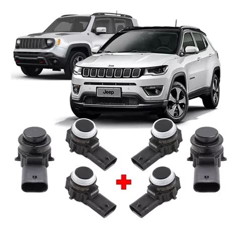 Kit Sensores Estacionamento Jeep Renegade Compass P S Parcelamento