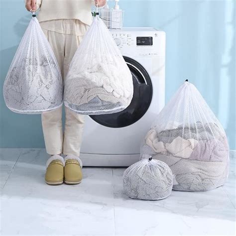 Fin40X50 Filet de Protection pour vêtements sac à linge en maille de