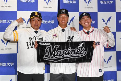 【ドラフト】明大14年連続指名、同一チーム史上最長記録更新「こだわりなくやっています」監督 アマ野球写真ニュース 日刊スポーツ