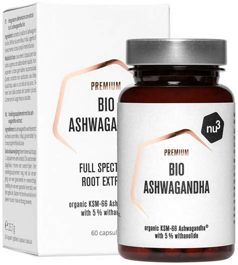 Nu3 Bio Ashwagandha Kapseln Ab 16 49 € Preisvergleich Bei Idealo De