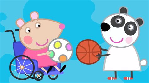 Peppa Pig English Episodes Meet Mandy Mouse Sports Special Peppa