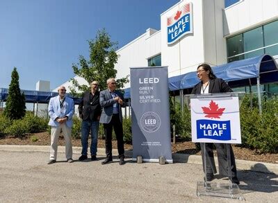 Maple Leaf Foods Hamilton Facility Receives Prestigious Green Building