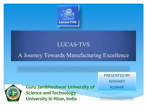 Lucas Tvs 1 Ppt