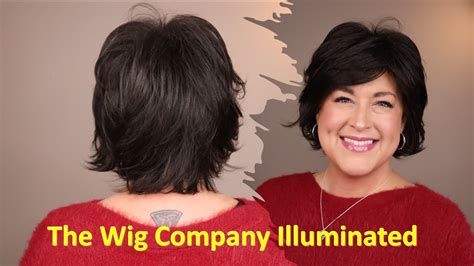 The Wig Company Illluminated In Midnight Brown Statements Collection