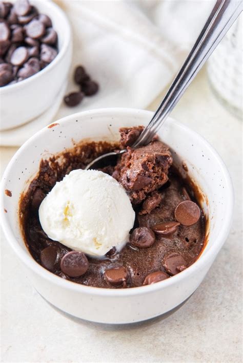 Brownie In A Mug Microwave Brownie Recipe