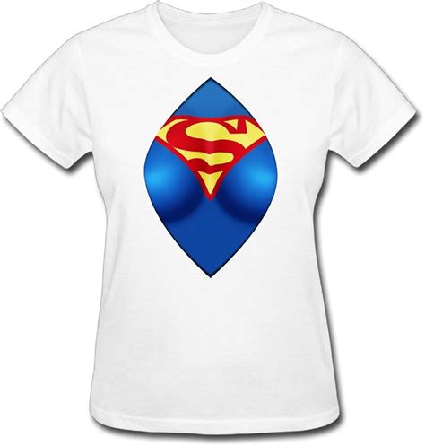 Generic Womens Creative Superwoman 3d Graphics Funny T