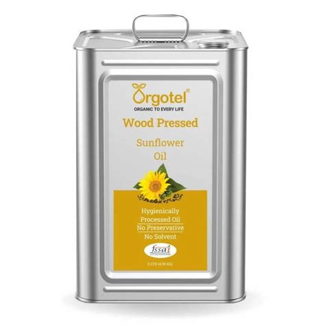 Cold Pressed Sunflower Oil Packaging Size 5 L At Rs 2049 Litre In