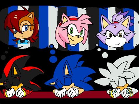 Sonic X Silver X Shadow